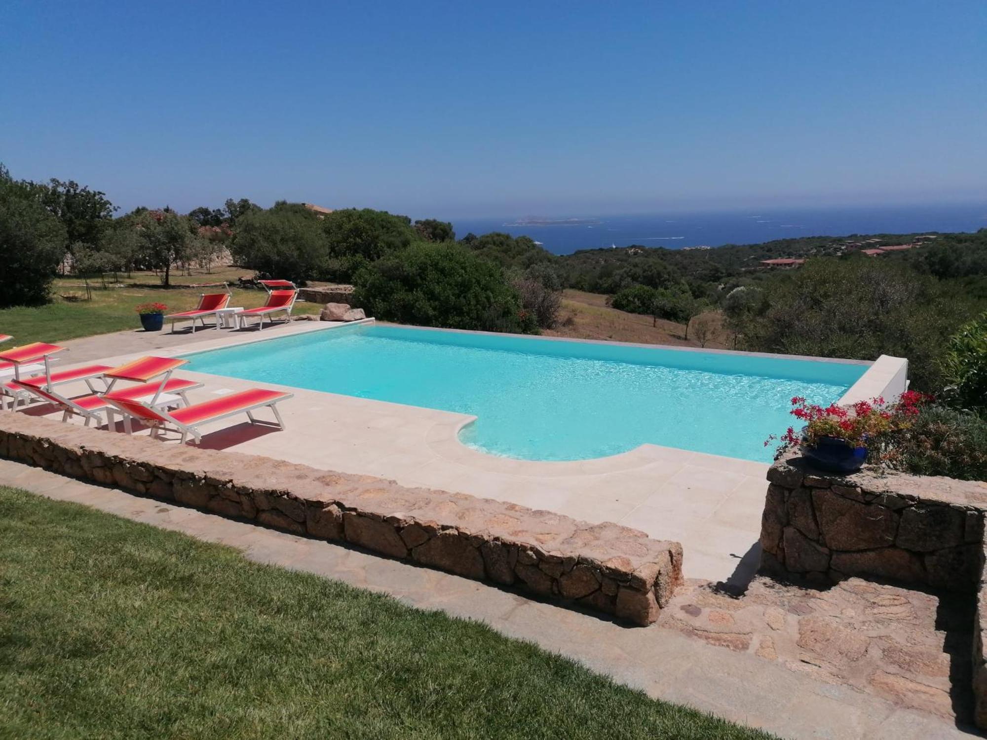 La Sima Villa Con Piscina Vista Mare San Pantaleo Sardegna المظهر الخارجي الصورة